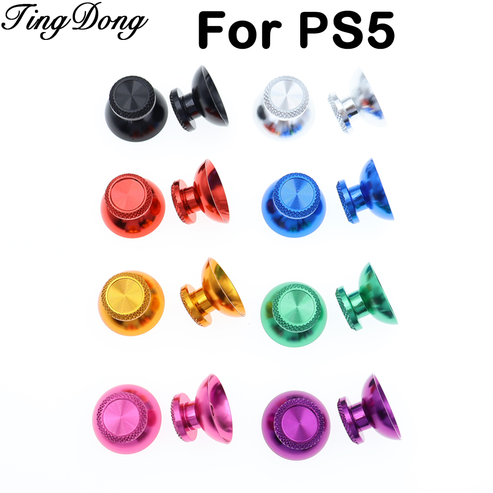 Sony Controller Dualsense - 1Pair Alloy Metal Buttons 3D Analog