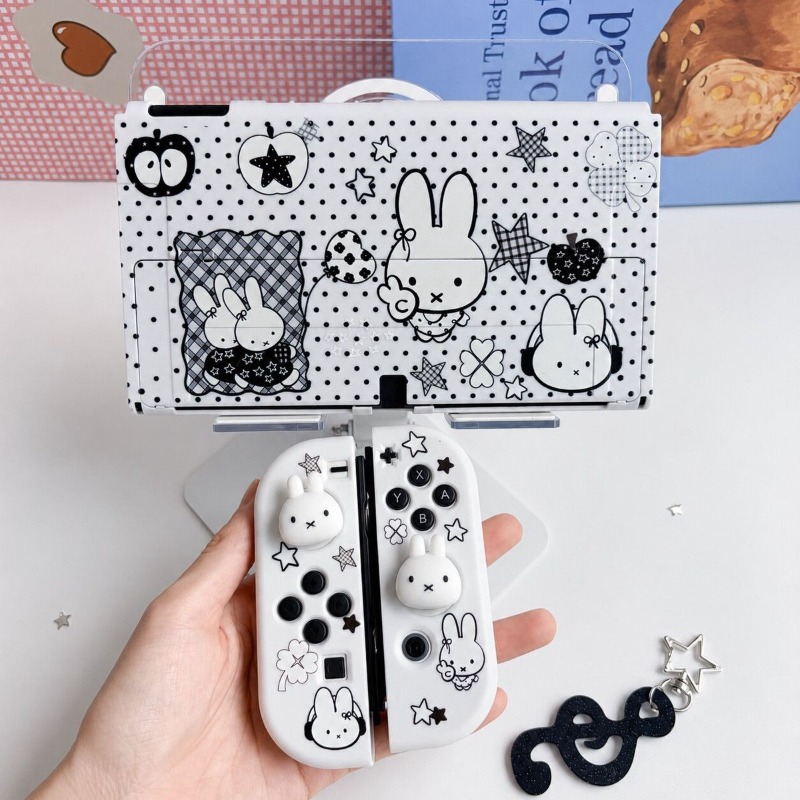 Gaming Consoles - Cute Miffy Protective Case for Nintendo