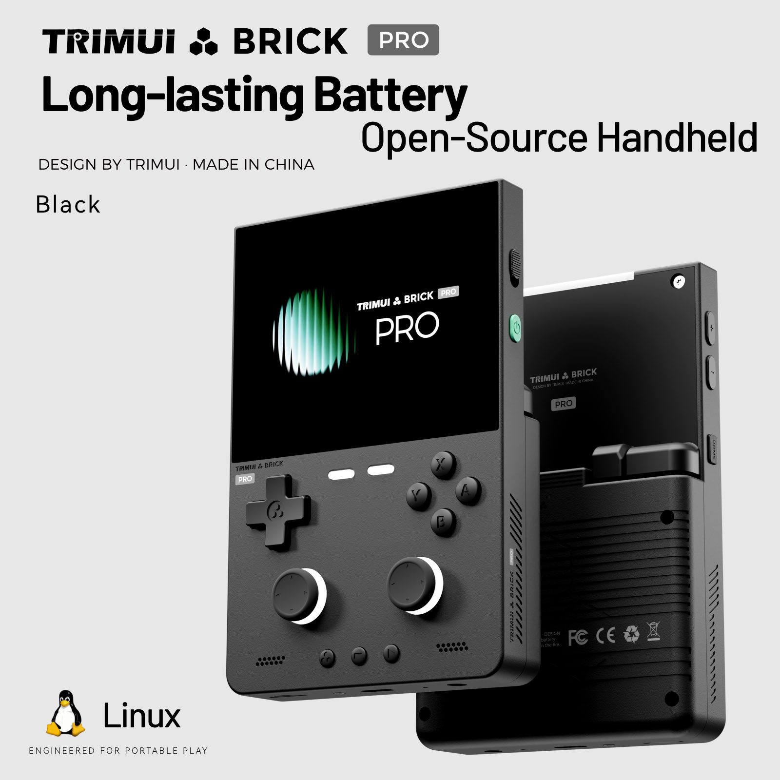 Gaming Console Car - 2026 TRIMUI BRICK PRO Retro Handheld
