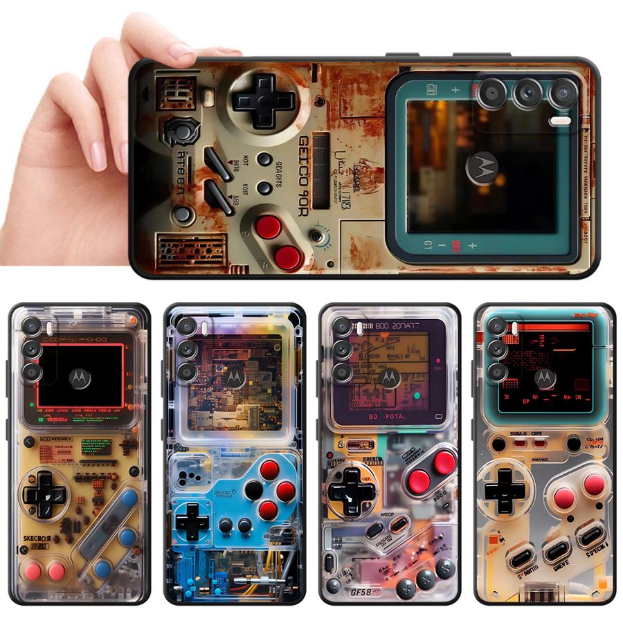 Retro Gaming Console Case for  - Gaming Console Logo recension och pris