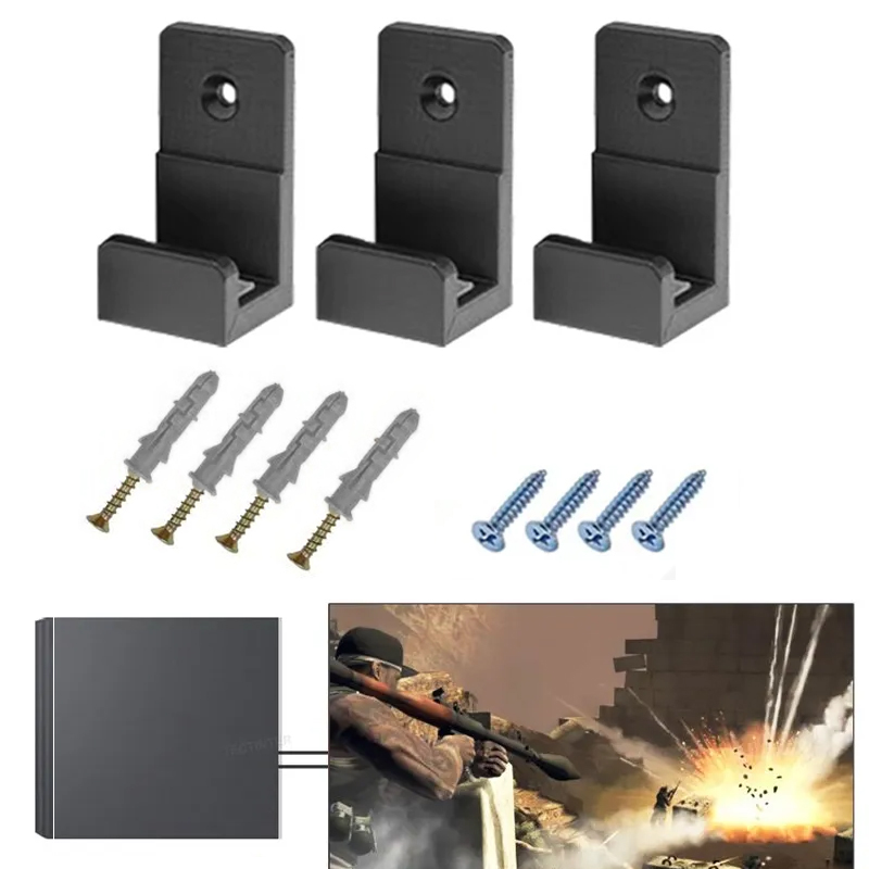 Wall Mount Holder For PS4 Cons - Gaming Console Sony recension och pris