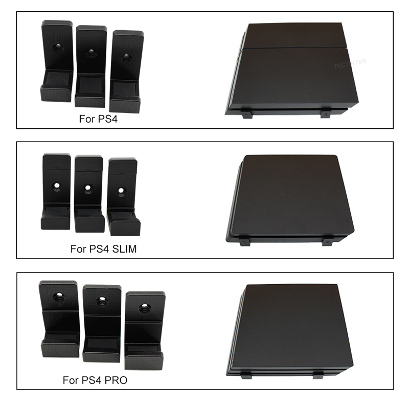 Wall Mount Holder For PS4 Cons - Gaming Console Sony recension och pris