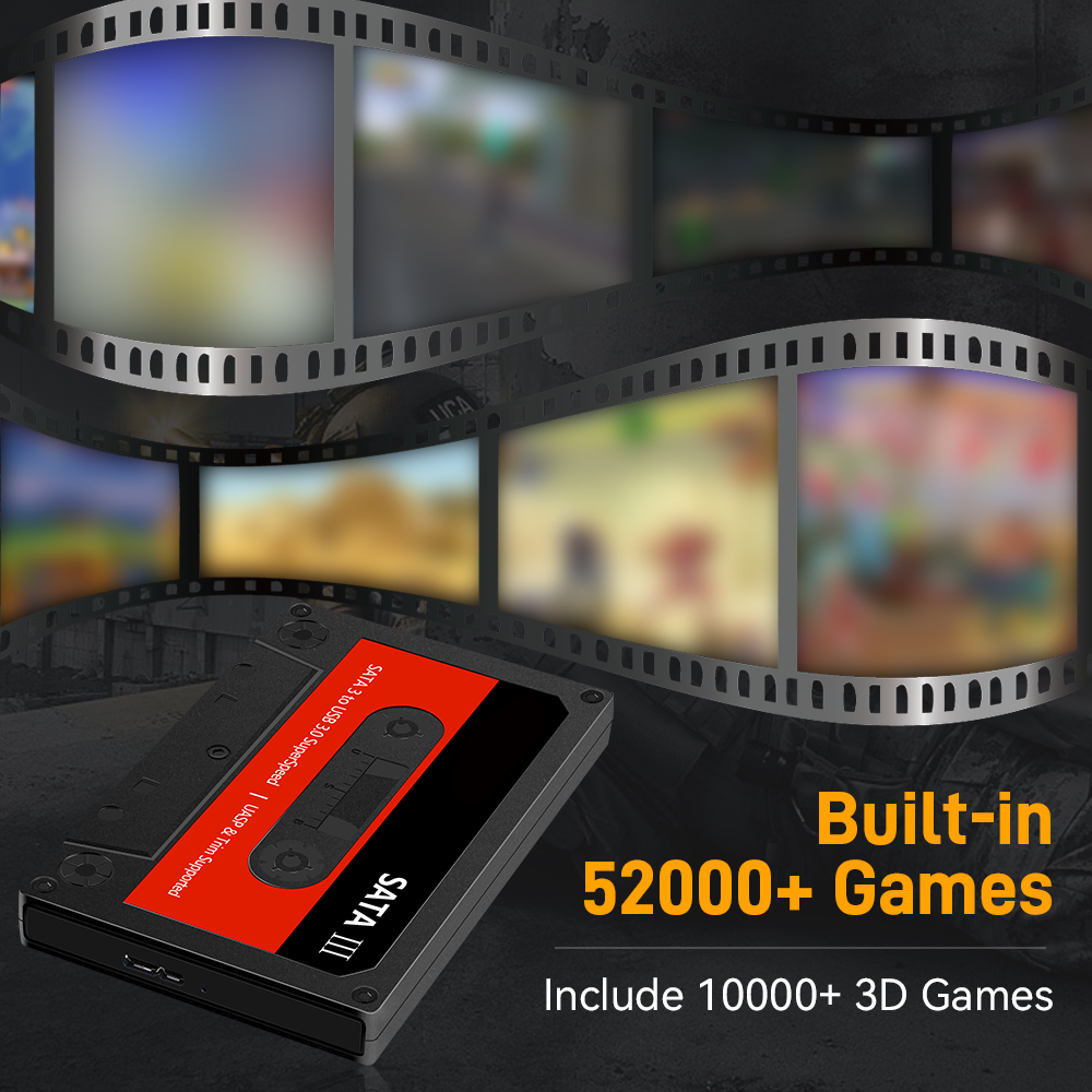 Batocera 500G/2T Emulator Game - Gaming Console.Emulators recension och pris