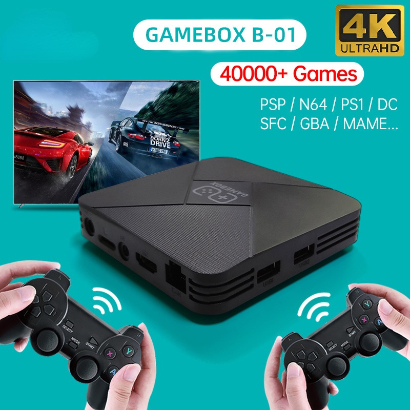 GameBox Game Box Black 128GB W - Gaming Console G5 recension och pris