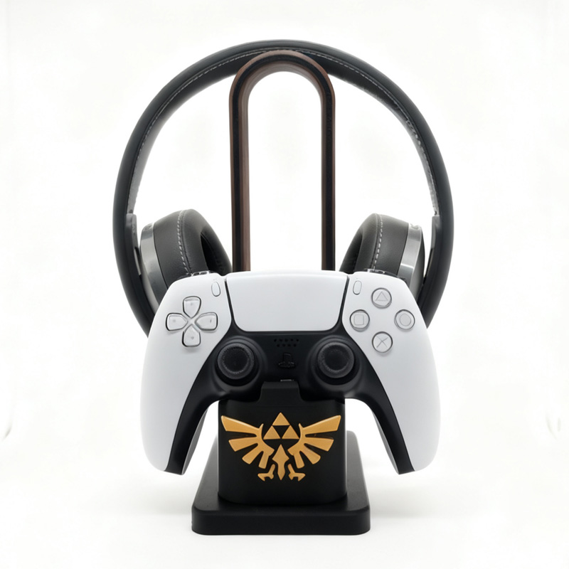 Handle Earphone Stand Zelda An - Gaming Console Logo recension och pris
