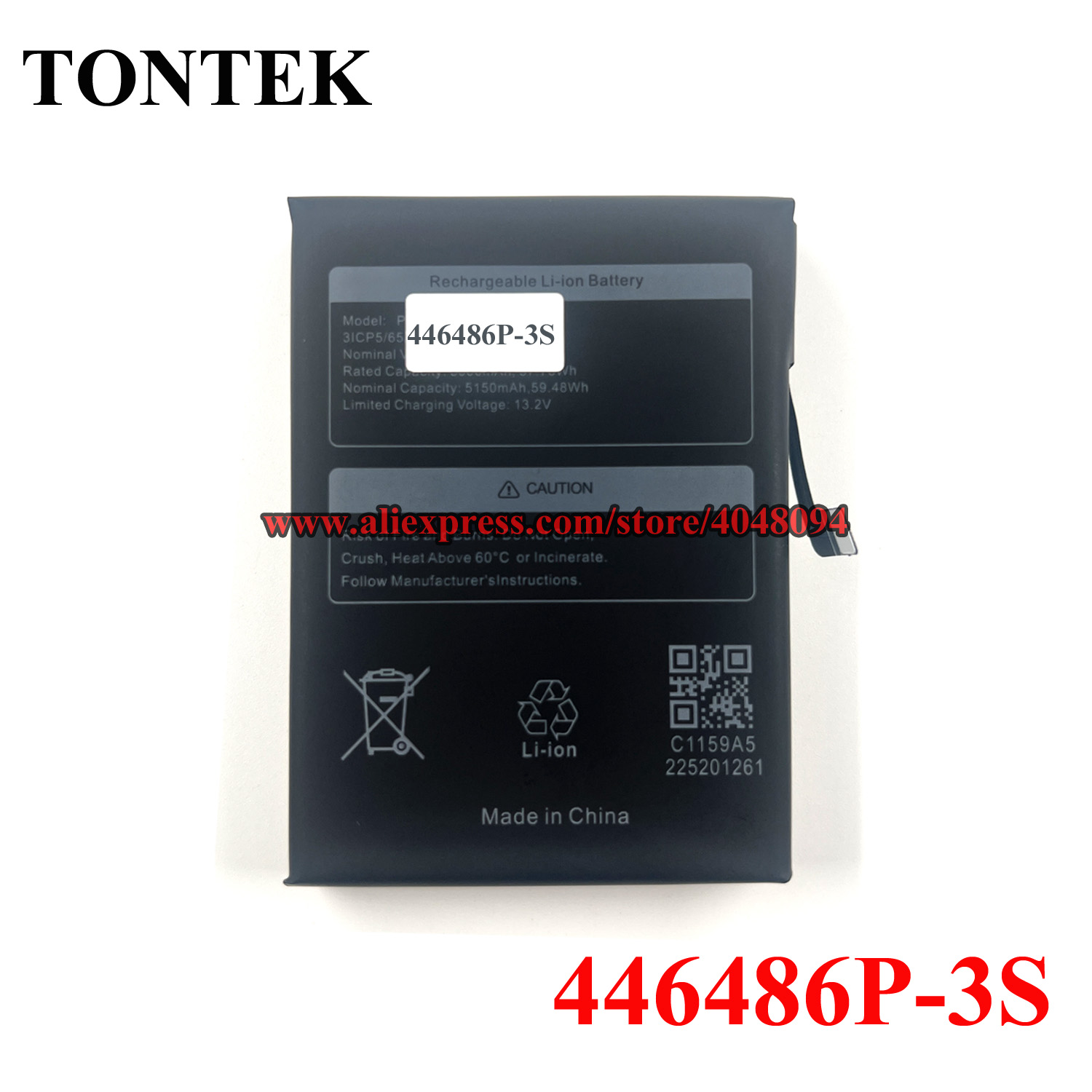 New 446486P-3S Battery For ZOT - Gaming Console Zone recension och pris