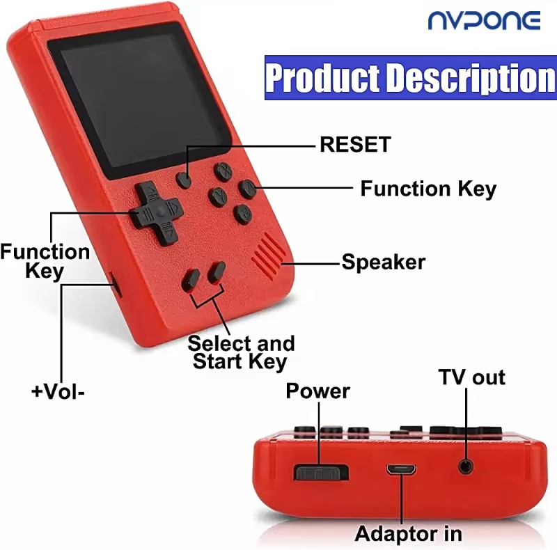 NEW Portable Retro Mini Video  - Gaming Console G5 recension och pris