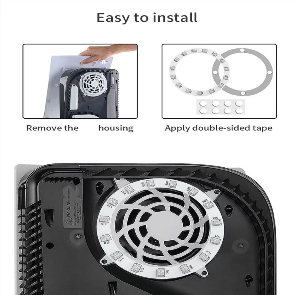 RGB LED Light Strip For PS5 Pr - Gaming Console Sony recension och pris
