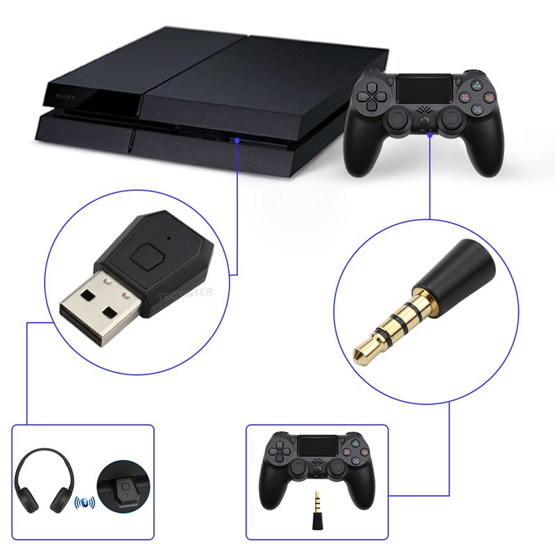 USB Wireless Adapter Receiver  - Gaming Console Sony recension och pris