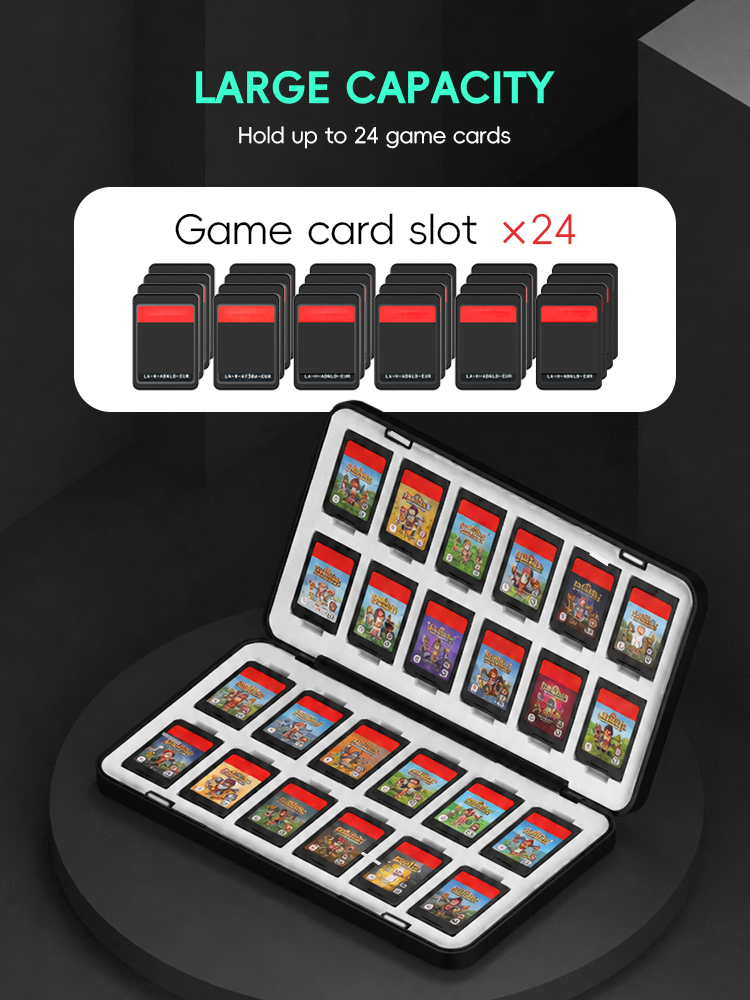 DATA FROG 24‑in‑1 Game Card Ho - Nintendo Console Switch Lite recension och pris