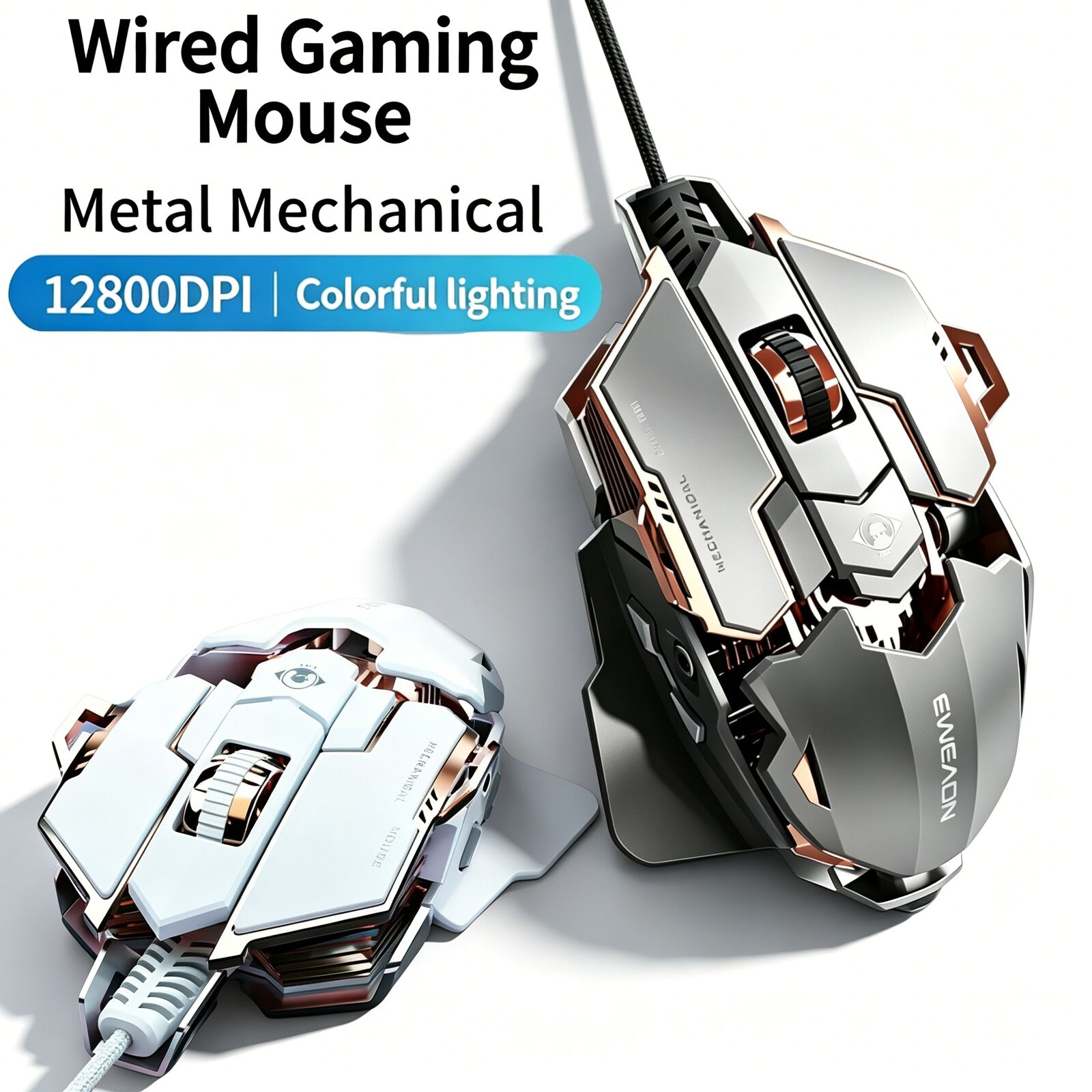 G5 Wired Gaming Mouse Metal Me - Gaming Console G5 recension och pris