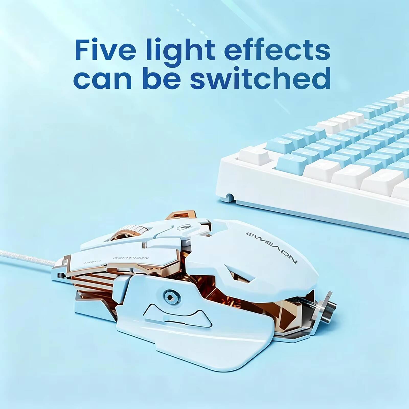 G5 Wired Gaming Mouse Metal Me - Gaming Console G5 recension och pris